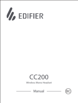 EDIFIER CC200 Wireless Mono Headset Benutzerhandbuch