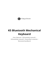 Keychron K5 Bluetooth Mechanical Keyboard Benutzerhandbuch