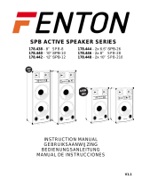 Fenton SPB-8 SPB Series Active Speaker Benutzerhandbuch