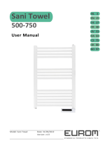 Eurom 500-750 Sani Towel Benutzerhandbuch