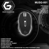 Gembird MUSG-001 Gaming Mouse Benutzerhandbuch