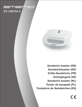 Emerio ST-109724.3 Sandwich Toaster Benutzerhandbuch