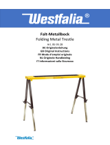 Westfalia Arbeitsböcke, ideal für Arbeiten an Treppen und Podesten Bedienungsanleitung
