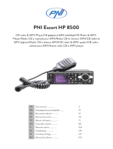 PNI Escort HP 8500 CB Radio and MP3 Player Benutzerhandbuch