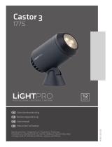 LightPro 177S Castor 3 LED Spotlight Benutzerhandbuch