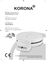 Korona 41001 Waffle Maker Benutzerhandbuch