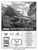 Jeep 2531801 Junior Pedal Go-kart Benutzerhandbuch