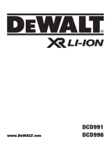 DeWalt DCD996 Benutzerhandbuch
