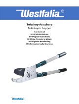 Westfalia 863919 Teleskopic Lopper Benutzerhandbuch