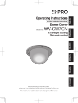 i-PRO WV-CW7CN Dome Cover Benutzerhandbuch