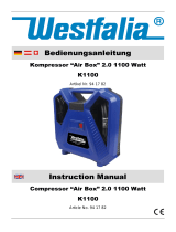 Westfalia Kompressor "Air Box" 1100 Watt Bedienungsanleitung