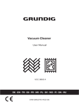 Grundig VCC 3850 A Vacuum Cleaner Benutzerhandbuch