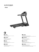 Kayoba 002399 Treadmill Exercise Machine Benutzerhandbuch