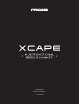 PROZIS XCAPE Multifunctional Rescue Hammer Benutzerhandbuch