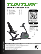 Tunturi E60-R Recumbent Bike Benutzerhandbuch