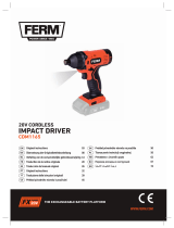 Ferm CDM1165 20V Cordless Impact Driver Benutzerhandbuch