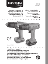 Extol402402 Cordless Drill
