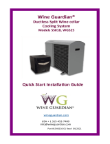 Wine Guardian SS018 Ductless Split System Wine Cellar Cooling Unit Installationsanleitung
