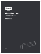 Ooni Karu 12 Gas Burner Benutzerhandbuch