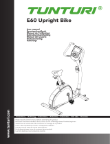Tunturi E60 Upright Bike Benutzerhandbuch