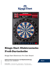 Kings Dart "Pro Tournament" Electronic Dartboard Bedienungsanleitung