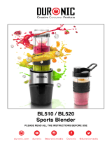 Duronic BL510 Sports Blender Benutzerhandbuch