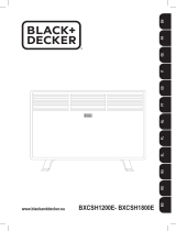 BLACK DECKER BXCSH1200E Convector Benutzerhandbuch