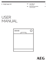 AEG FSE74617P Dishwasher Benutzerhandbuch