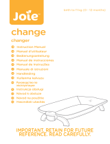 Joie Commuter Change and Snooze Travel Cot Benutzerhandbuch