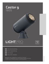 LightPro 180S Castor 9 Dimmable Spotlight Benutzerhandbuch