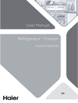Haier HCR5919ENMM Refrigerator Freezer Benutzerhandbuch
