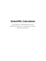 ALZA 67-CS172-11B Scientific Calculator Benutzerhandbuch