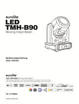 EuroLite TMH-B90 Moving Head Beam LED Light Benutzerhandbuch