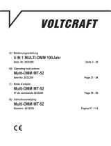 VOLTCRAFT Multi DMM MT-52 Handheld Digital Multimeter Bedienungsanleitung