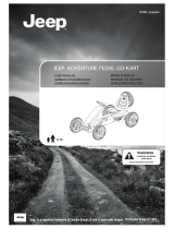 Jeep 2531902 Adventure Pedal Go-Kart Benutzerhandbuch
