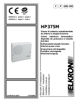 Elkron HP375M Installationsanleitung