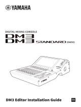 Yamaha DM3 Installationsanleitung