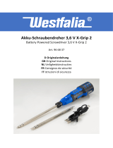 Westfalia 96 68 37 Battery Powered Screwdriver Benutzerhandbuch