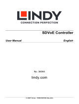 Lindy SDVoE Controller Benutzerhandbuch