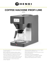 Hendi 208533 Coffee Machine Profi Line Benutzerhandbuch