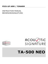 Acoustic Signature TA-500 NEO Tonearm Benutzerhandbuch