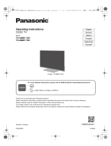 Panasonic TX42MZX1509 Schnellstartanleitung
