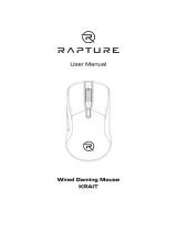 RAPTURE RPT-GMDK3360xx KRAIT Wired Gaming Mouse Benutzerhandbuch
