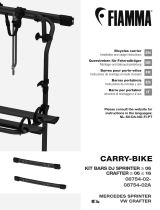 Fiamma 08754-02 Carry-Bike VW Crafter Frame Benutzerhandbuch
