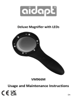 Aidapt VM966M Deluxe Magnifier Benutzerhandbuch