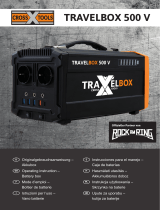 CrossXTools Akkubox TRAVELBOX 500 V 555 Wh Lithium-Ionen Bedienungsanleitung