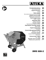 Altrad ATIKA BWS 500-2 Bedienungsanleitung