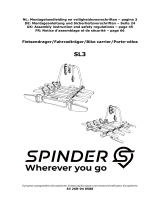 Spinder Fahrradträger SPINDER SL3 Bedienungsanleitung