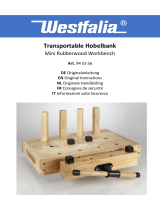 Westfalia Mini - Hobelbank, transportabel Bedienungsanleitung