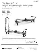 Balanced Body Pilates-Reformer "Allegro" Benutzerhandbuch
